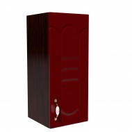 Corp superior 30 cu 1 usa Zebra MDF tulip rosu